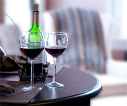 red wine